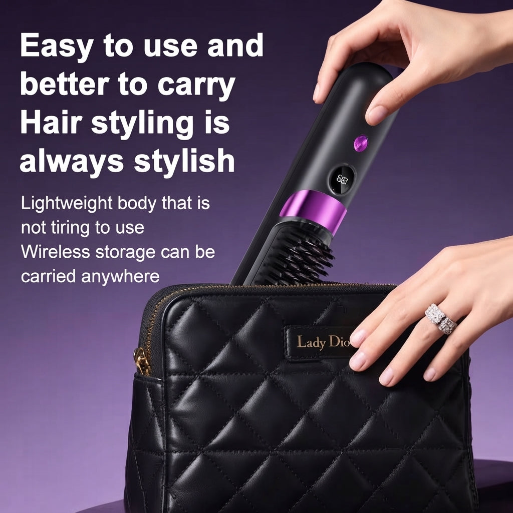 Portable & Cordless Hair straightener